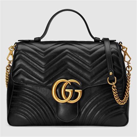 gucci black bag gg|Gucci bag women black.